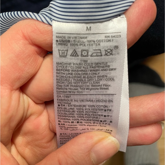 NWOT GAP Trench Coat - Picture 8 of 9